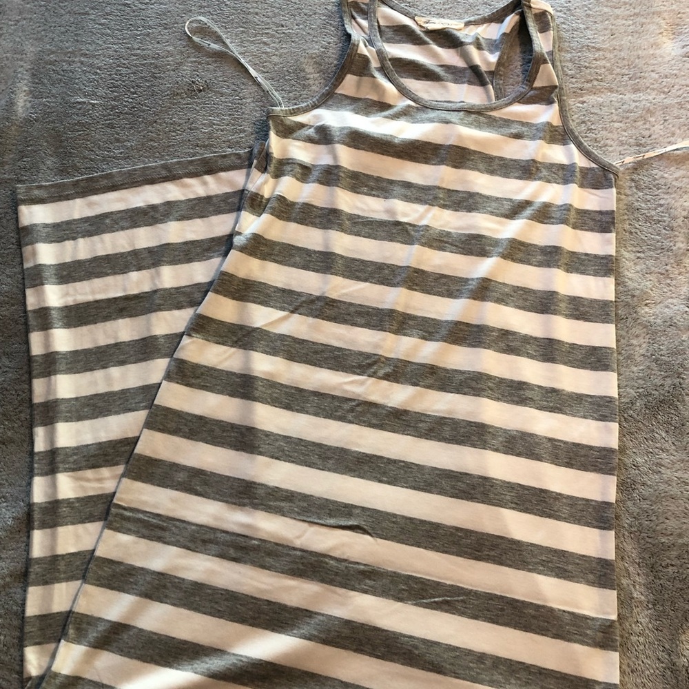 Racer Back Maxi Dress